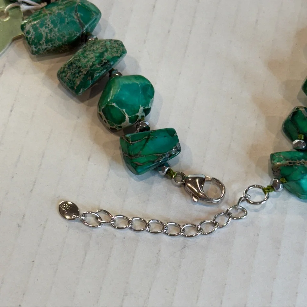 π π King Jasper Goddess Necklace β Iris & Lily London β Sterling Silver π - Picture 10 of 16